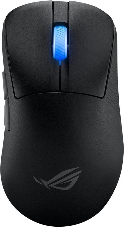 ASUS ROG Keris II Ace (Wireless/Ambidextrous/Symmetrical/54g/AimPoint Pro Sensor up to 42,000 DPI/8000Hz/40hr Battery/Optical Push-Pull Switches)