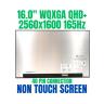 AUO B160QAN02.Q (16.0-inch WQXGA Laptop Replacement Screen/2560x1600/165Hz/40-pin/IPS/Matte)