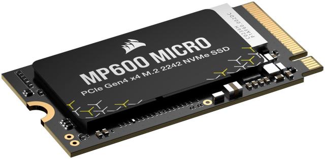 Corsair MP600 MICRO PCIe Gen4 M.2 2242 NVMe SSD