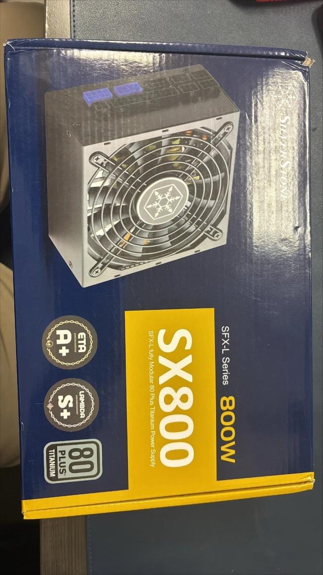 SilverStone SX800-LTI 800W SFX-L Fully Modular 80 Plus Titanium Power Supply