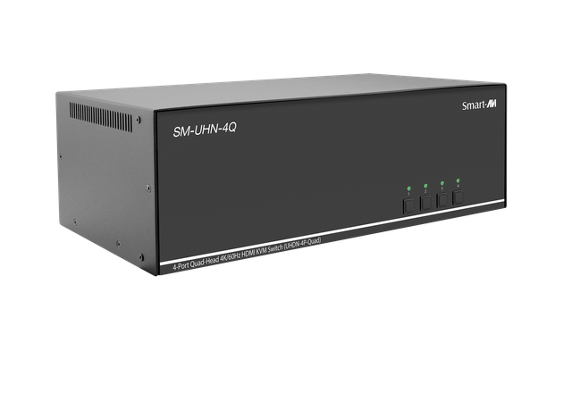 SmartAVI SM-UHN-4Q-S 4-Port Quad HDMI KVM Switch