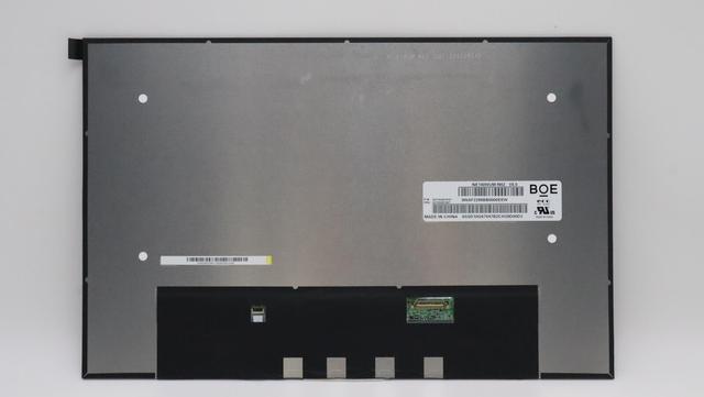 BOE NE140WUM-N62 14-inch WUXGA laptop LCD panel, rear view with label