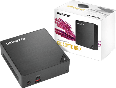 Gigabyte Brix GB-BRi5 (Single-Board Computer/Intel Core i5 (U-Series)/Dual-Core/Up to 32GB DDR4/Barebone Mini PC Board)
