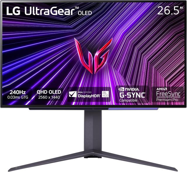 LG UltraGear 27GS95QE-B 27-inch QHD OLED 240Hz gaming monitor