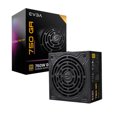 EVGA SuperNOVA 750 GA (750W/80+ Gold/Fully Modular/ATX 2.x/Mainstream Gaming Tier)