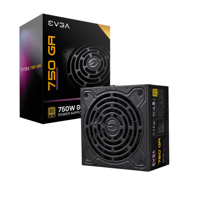 EVGA SuperNOVA 750 GA 80 Plus Gold fully modular ATX power supply