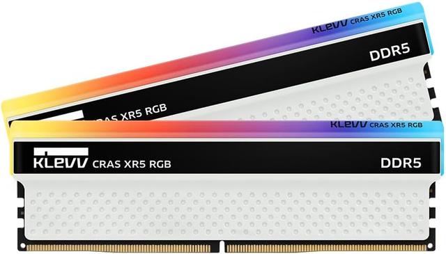 KLEVV CRAS XR5 RGB DDR5 16GB gaming desktop memory module