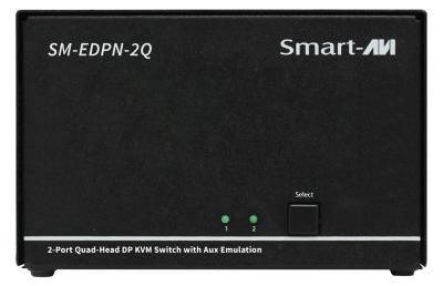 SmartAVI SM-EDPN-2Q-S (2-Port Quad-Head DisplayPort KVM Switch / $778.44, was $999.00)