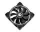 ID-COOLING ZF-12025 (120mm/55.2 CFM/1.8 mmH2O Static Pressure/1900 RPM Max/26.0 dBA/Hydraulic Bearing/No RGB/PWM)