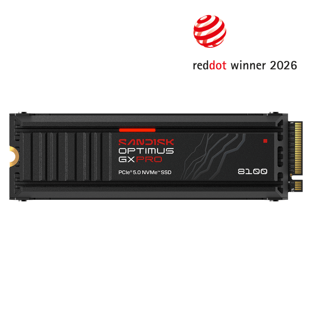 SanDisk Optimus GX Pro 8100 1TB PCIe 5.0 NVMe SSD
