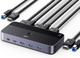 UGREEN HDMI KVM Switch (1 Monitor, 2 Computers, 4K@60Hz, Aluminum)