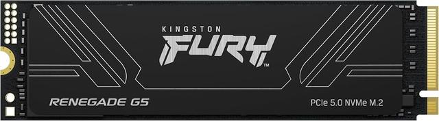Kingston FURY Renegade G5 4TB SFYR2S/4T0 PCIe 5.0 NVMe M.2 2280 SSD with heatsink
