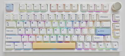 Keydous NJ80 (75%/Hot-Swap/Tri-Mode Wireless/Gasket-Mounted/QMK-VIA/South-Facing RGB)