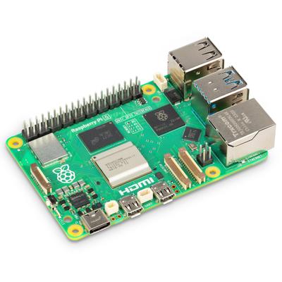 Raspberry Pi 5 (8GB) (Single-Board Computer/Broadcom BCM2712/Quad-Core Cortex-A76 2.4GHz/8GB LPDDR4X/Best Overall General-Purpose SBC)