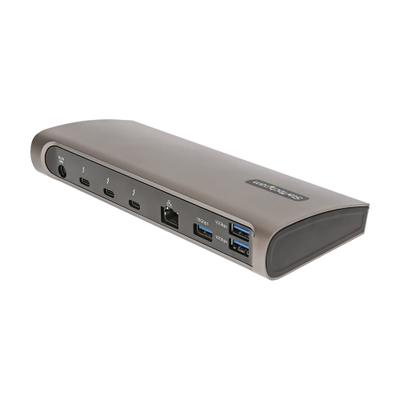 StarTech.com Thunderbolt 4 Dock (Thunderbolt 4 / 11 Ports / 90W Host Charging / Dual 4K@60Hz / Mac/Windows / ~$260)