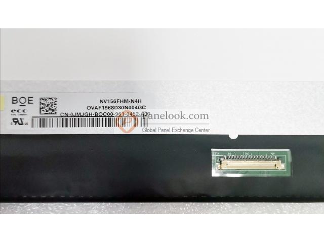 BOE NV156FHM-N4H 15.6 inch FHD laptop screen panel label