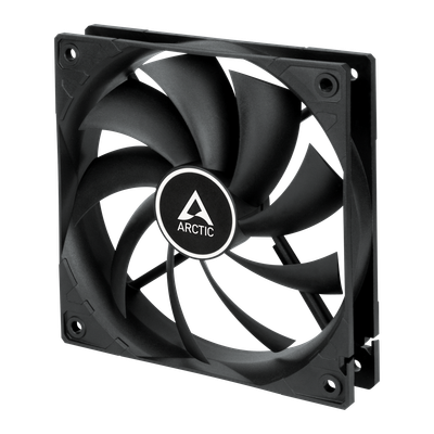 Arctic F12 PWM (120mm/53.0 CFM/0.75 mmH2O Static Pressure/1350 RPM Max/22.5 dBA/Fluid Dynamic Bearing/No RGB/PWM)