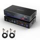 TESmart HKS201-M24 (2-Port HDMI 2.1 KVM Switch / 8K@60Hz / VRR / USB 3.2)