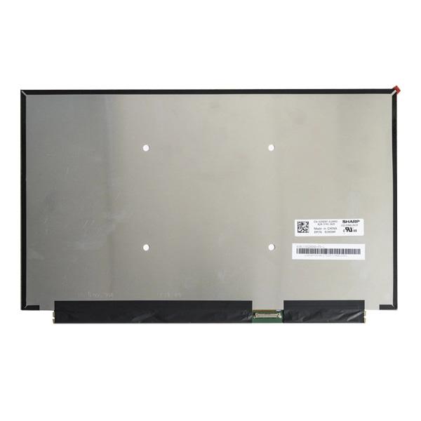 Sharp LQ133M1JX20 13.3-inch laptop LCD replacement panel, rear view with Sharp model label visible