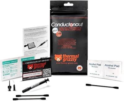 Thermal Grizzly Conductonaut (Liquid Metal/80+ W/mK/Electrically Conductive/Experienced Builders Only)