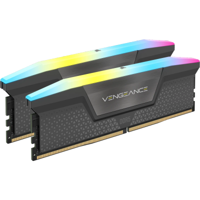 Corsair CMH5X32G2B60Z30A2 64GB (2x32GB) DDR5 Vengeance RGB Desktop RAM Kit