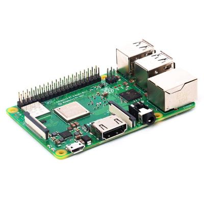 Raspberry Pi 3 Model B+ (Single-Board Computer/Broadcom BCM2837B0/Quad-Core Cortex-A53 1.4GHz/1GB LPDDR2)