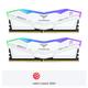 TeamGroup T-Force Delta RGB FF4D532G6000HC38ADC01 (32GB (2 x 16GB Kit)/DDR5 6000MHz/CL38/RGB White/Intel XMP 3.0, AMD EXPO)