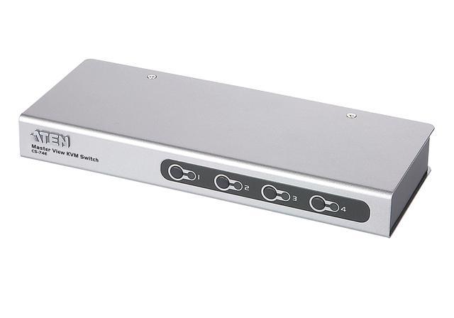 ATEN CS74E 4-Port PS/2 VGA Slim KVM Switch