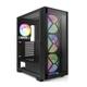 Montech Air 1000 Premium (Mid-Tower ATX/Full Mesh Front/4x 140mm ARGB Fans/Dual 360mm Radiator Support)