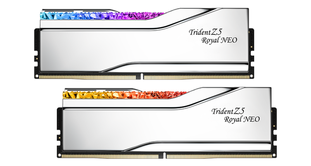 G.Skill Trident Z5 Royal Neo F5-6000J2636H24G DDR5-6000 CL26 24GB Desktop Memory