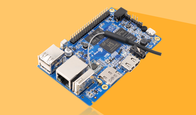 Orange Pi Prime (Single-Board Computer/Allwinner H5/Quad-Core Cortex-A53 1.2GHz/2GB DDR3/Budget Legacy Board)