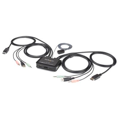 StarTech SV211DPUA4K (DisplayPort / 2 Computers / 4K@60Hz / Bus-Powered / ~$146)
