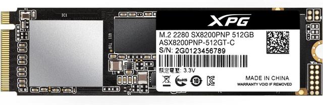 ADATA XPG SX8200 Pro PCIe NVMe M.2 SSD