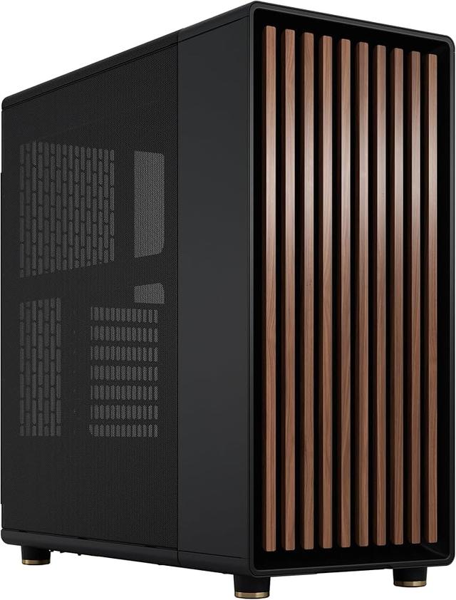 Fractal Design North PC case with walnut front panel
