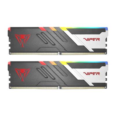 Patriot Viper Venom RGB PVVR532G600C36K (32GB (2 x 16GB Kit)/DDR5 6000MHz/CL36/RGB Black/Intel XMP 3.0, AMD EXPO)
