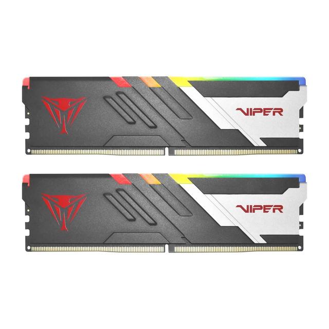 Patriot Viper Venom RGB DDR5 32GB (2x16GB) 6000MHz CL36 black desktop gaming memory kit