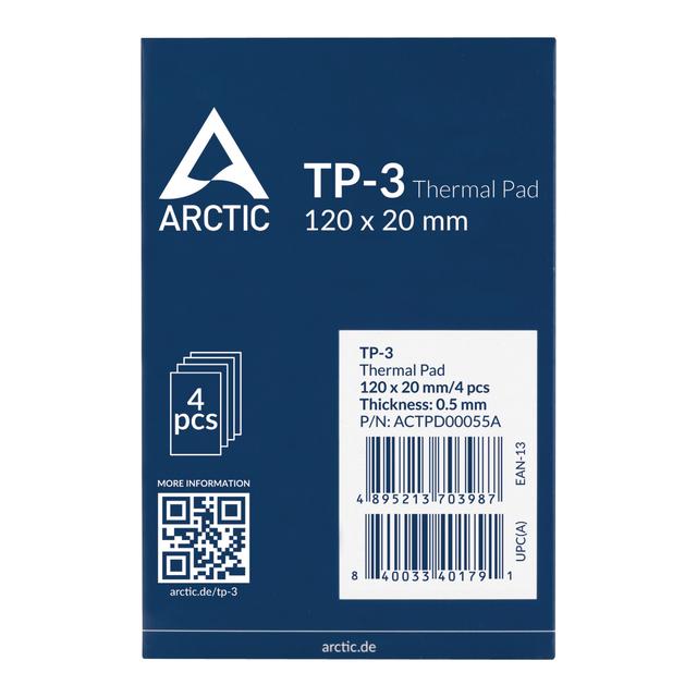 Arctic TP-3 thermal pad 120x20mm