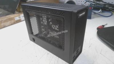 PowerColor Gaming Station Mini Pro (Compact Thunderbolt 3 eGPU Enclosure / Internal PSU / Pint-Sized Chassis for Mid-Range Cards)