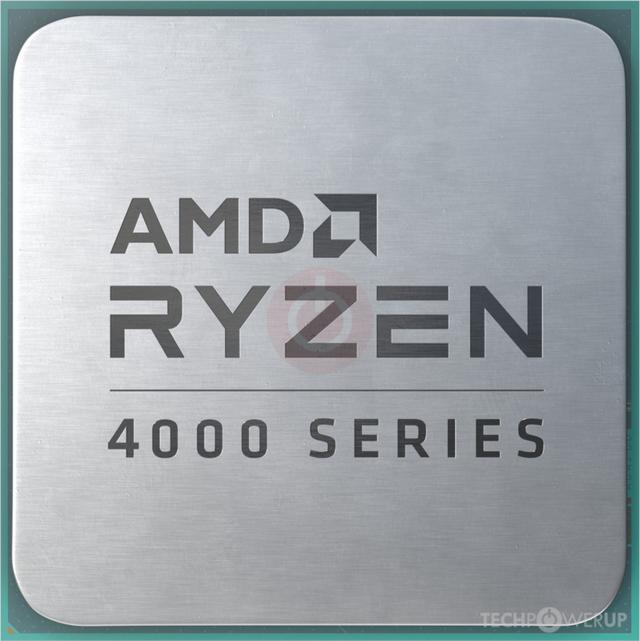AMD Ryzen 7 4700G processor chip