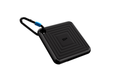 Silicon Power PC60 (Portable SSD/USB 3.2 Gen 2/1,050 MB/s/IP68 Waterproof Budget Rugged)