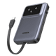 UGREEN Uno Power Bank (10,000mAh/30W Built-in USB-C Cable/USB-A/TFT Display)