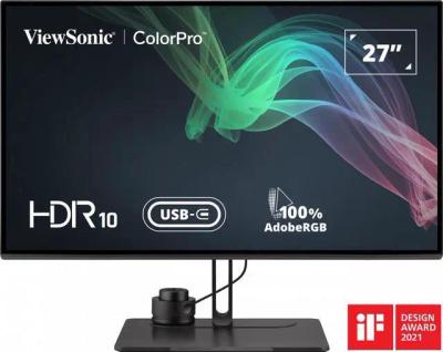 ViewSonic ColorPro VP2786-4K (27-Inch 4K IPS/60Hz/5ms/100% sRGB/Adobe RGB/HDR10/Hardware Calibration Wheel)