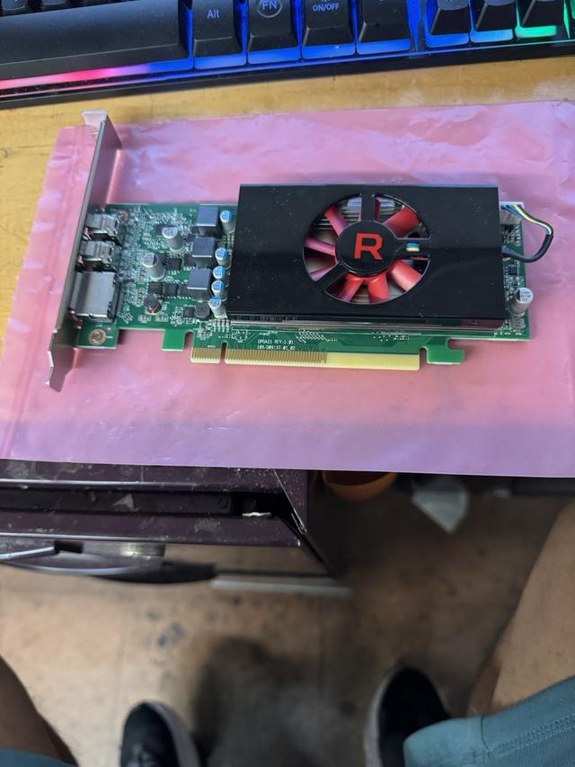 Dell AMD Radeon RX 550X OEM graphics card (same board as RX 640 rebrand)