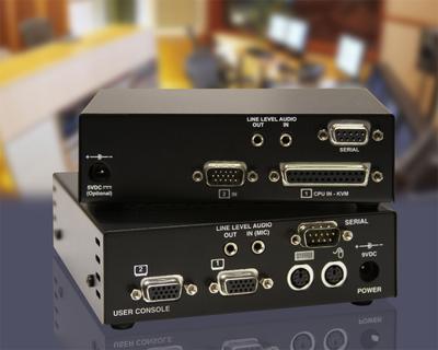 Rose CrystalView CRK-1P2V (Single-Port Dual-Video KVM Extender / CATx)