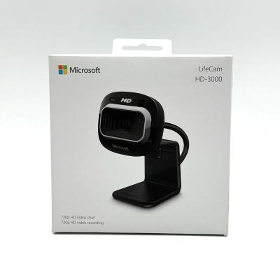 Microsoft LifeCam HD-3000 (720p30/Fixed Focus/USB-A/Built-In Mono Microphone/Everyday Video Calls)