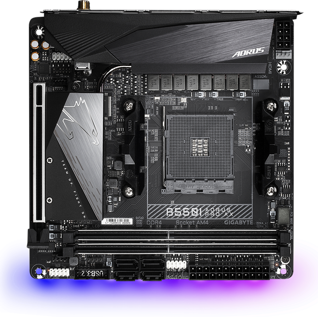 Gigabyte B550I AORUS Pro AX motherboard