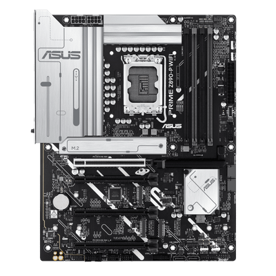 ASUS Prime Z890-P WiFi (LGA1851/Intel Z890/ATX/DrMOS Digital VRM/Wi-Fi 7/Four M.2 Slots)