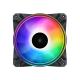 Deepcool CF120 PLUS (120mm/56.5 CFM/1.85 mmH2O Static Pressure/1550 RPM Max/26.0 dBA/Hydro Bearing/ARGB/PWM)