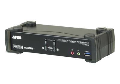 ATEN CS1922M (2-Port USB 3.0 4K DisplayPort MST KVMP Switch, Cables Included / $434.95)
