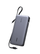 UGREEN Nexode Power Bank (25,000mAh/90Wh/165W Total/Dual Built-in Braided USB-C Cables/LED Display)